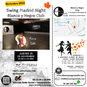 Clases y Eventos de Salsa, Bachata y Kizomba en Madrid. 