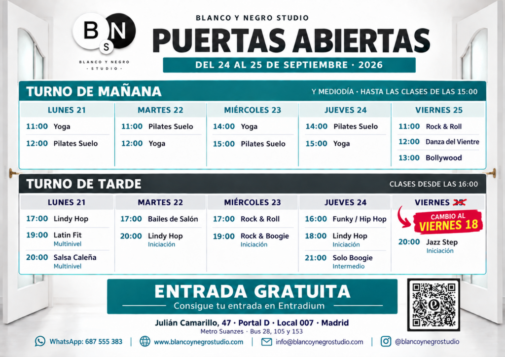 Academias, Clases de Baile, Eventos e Intensivos de Swing, Lindy Hop, Rock & Roll y Blues en Madrid (Spain)