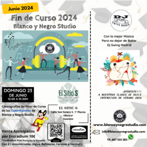 Clases de Baile y Eventos de Swing, Lindy Hop, Jazz Step, Rock & Roll y West Coast Swing en Madrid (Spain)