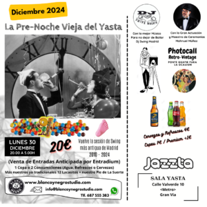 Clases de Baile y eventos de Swing, Lindy Hop. Jazz Step Rock & Roll y West Coast Swing en Madrid (Spain)