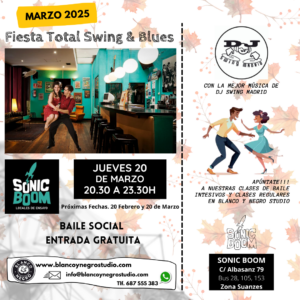 Academias, Clases de Baile y eventos de Swing, Lindy Hop. Jazz Step Rock & Roll y West Coast Swing en Madrid (Spain)