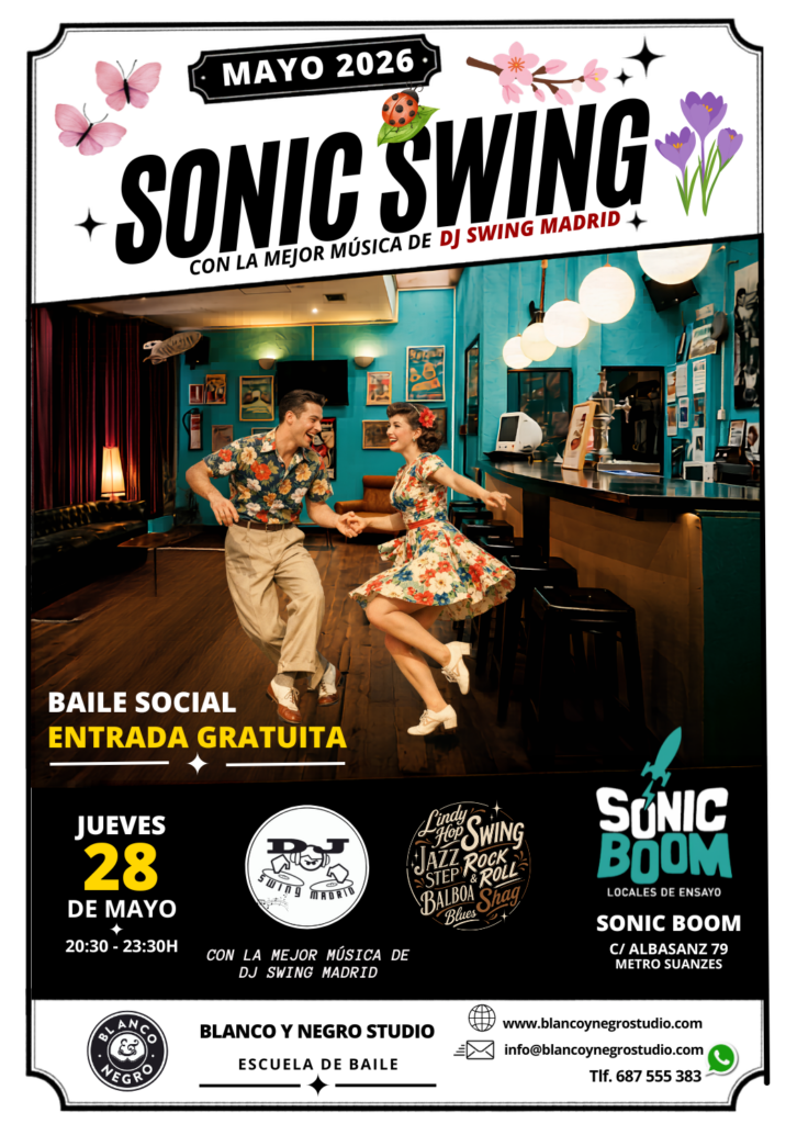 Academias, Clases de Baile y Eventos de Swing, Lindy Hop, Jazz Step, Rock & Roll y West Coast Swing en Madrid (Spain)