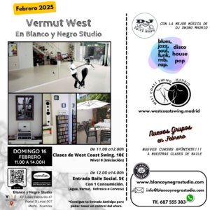 Academias, Clases Baile, Eventos e intensivos de West Coast Swing y Modern Swing en Madrid (Spain)