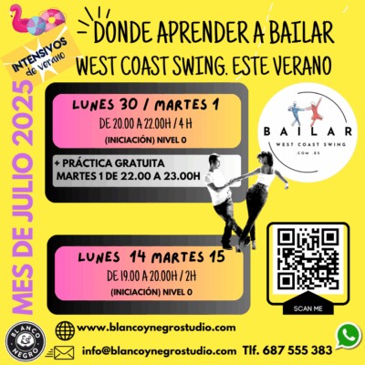 Academias, Clases Baile, Eventos de intensivos de West Coast Swing y Modern Swing en Madrid (Spain)