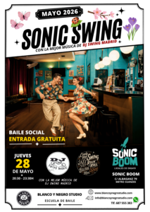 Sonic Swing. Swing, Rock & Roll y Blues. Entrada Gratuita @ Sonic Boom